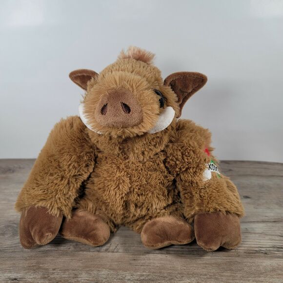 Dan Dee Warthog Plush Rose Tattoo XOXO Collectors Choice Boar Valentines Day - Picture 2 of 9